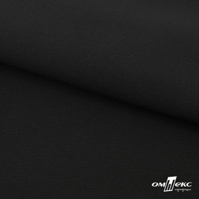 Ткань костюмная "Микела", 96%P 4%S, 255 г/м2 ш.150 см, цв-черный #1 - купить в Бердске. Цена 345.40 руб.