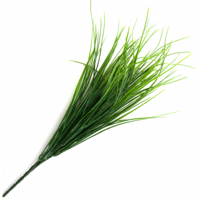 Трава искусственная -4, шт  (осока 50 см/8 см  7 листов)				 - купить в Бердске. Цена: 130.73 руб.