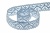 Тесьма кружевная 0621-1346А, шир. 13 мм/уп. 20+/-1 м, цвет 132-голубой - купить в Бердске. Цена: 569.26 руб.