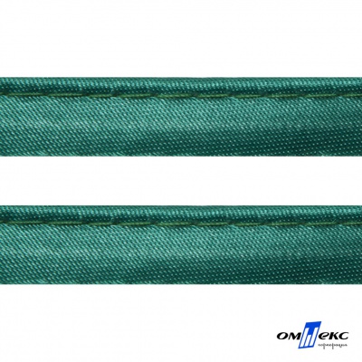 Кант атласный 140, шир. 12 мм (в упак. 65,8 м), цвет т.зелёный - купить в Бердске. Цена: 237.16 руб.