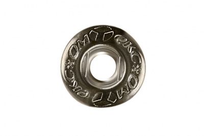 Кнопка металлическая "Альфа" с пружиной, 15 мм (уп. 720+/-20 шт), цвет никель - купить в Бердске. Цена: 1 466.73 руб.