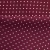 Креп стрейч Амузен, 85 г/м2, 19-2024 (темный рубин)/белый мелкий горох, шир.150 см - купить в Бердске. Цена 220.50 руб.