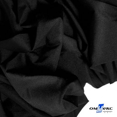 Бифлекс "ОмТекс", 230г/м2, 150см, цв.-черный (Black), (2,9 м/кг), блестящий - купить в Бердске. Цена 1 487.87 руб.