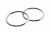 Кольцо металлическое №40 мм, цв.-никель - купить в Бердске. Цена: 4.45 руб.