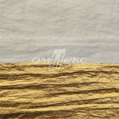 Текстильный материал "Диско"#1805 с покрытием РЕТ, 40гр/м2, 100% полиэстер, цв.5-золото - купить в Бердске. Цена 412.36 руб.