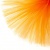 Фатин матовый 16-127, 12 гр/м2, шир.300см, цвет оранжевый - купить в Бердске. Цена 96.31 руб.