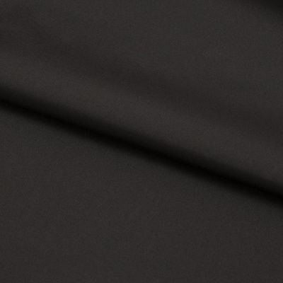 Курточная ткань Дюэл Middle (дюспо), WR PU Milky, Black/Чёрный 80г/м2, шир. 150 см - купить в Бердске. Цена 123.45 руб.