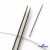 Спицы для вязания металлические d-2.5 мм круговые на тросике 53 см - купить в Бердске. Цена: 53.90 руб.
