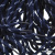 Шнурки #107-19, круглые 130 см, двухцветные цв.тём.синий/белый - купить в Бердске. Цена: 22.14 руб.