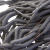 Шнурки #107-08, круглые 130 см, цв.серый - купить в Бердске. Цена: 26.88 руб.