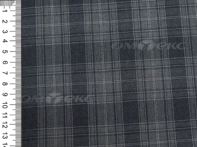 Ткань костюмная клетка 25235 2003, 185 гр/м2, шир.150см, цвет серый/сер - купить в Бердске. Цена 