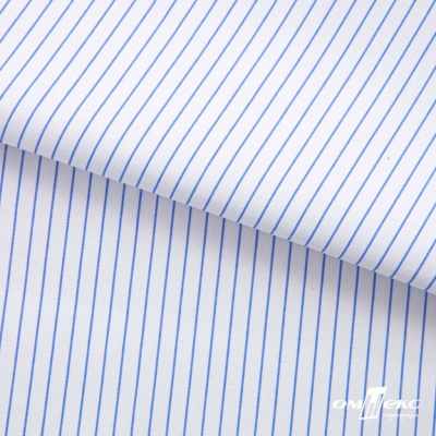 Ткань сорочечная Ронда, 115 г/м2, 58% пэ,42% хл, шир.150 см, цв.3-голубая, (арт.114) - купить в Бердске. Цена 306.69 руб.