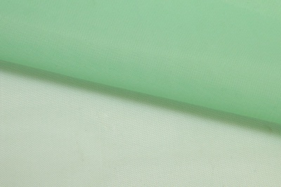 Портьерный капрон 13-6009, 47 гр/м2, шир.300см, цвет св.зелёный - купить в Бердске. Цена 143.68 руб.
