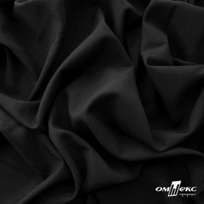 Ткань костюмная Зара, 92%P 8%S, BLACK, 200 г/м2, шир.150 см - купить в Бердске. Цена 325.28 руб.