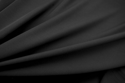 Костюмная ткань с вискозой "Флоренция", 195 гр/м2, шир.150см, цвет чёрный - купить в Бердске. Цена 502.24 руб.