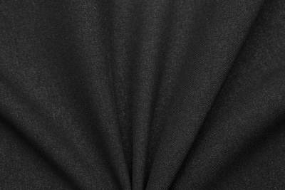 Ткань костюмная 24880 2022, 220 гр/м2, шир.150см, цвет чёрный - купить в Бердске. Цена 446.45 руб.