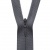 Молния потайная Т3 301, 50 см, хлопок, цвет т.серый - купить в Бердске. Цена: 8.62 руб.