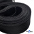 Регилиновая лента мягкая, пластик, шир.40мм, (уп.22+/-0,5м), цв.- черный - купить в Бердске. Цена: 294 руб.