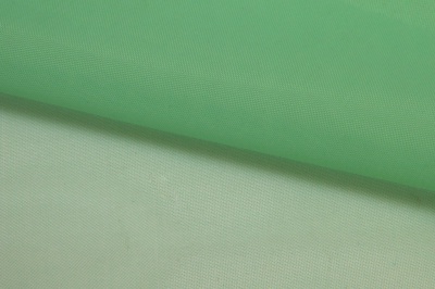Портьерный капрон 15-6123, 47 гр/м2, шир.300см, цвет св.зелёный - купить в Бердске. Цена 137.27 руб.