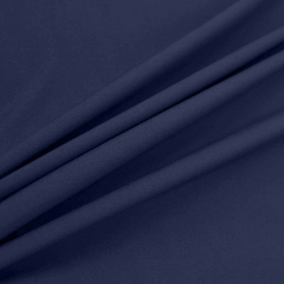 Костюмная ткань с вискозой "Салерно", 210 гр/м2, шир.150см, цвет т.синий/Navy - купить в Бердске. Цена 446.37 руб.