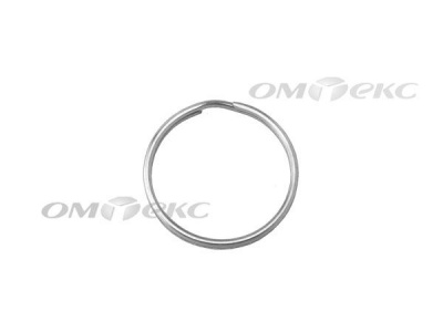 Кольцо металлическое d-20 мм, цв.-никель - купить в Бердске. Цена: 3.19 руб.