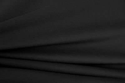 Трикотаж "Grange" BLACK 1# (2,38м/кг), 280 гр/м2, шир.150 см, цвет чёрно-серый - купить в Бердске. Цена 861.22 руб.