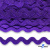 Тесьма вьюнчик 0381-0050, 5 мм/упак.33+/-1м, цвет 9530-фиолетовый - купить в Бердске. Цена: 107.26 руб.
