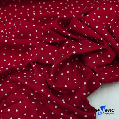 Ткань плательная "Вискоза принт"  100% вискоза, 95 г/м2, шир.145 см Цвет 2/red - купить в Бердске. Цена 297 руб.