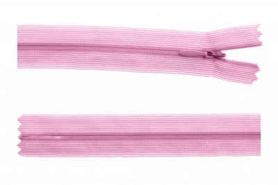 Молния потайная Т3 513, 50 см, капрон, цвет св.розовый - купить в Бердске. Цена: 8.62 руб.