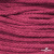 Шнур плетеный d-6 мм, 70% хлопок 30% полиэстер, уп.90+/-1 м, цв.1068-фуксия - купить в Бердске. Цена: 588 руб.