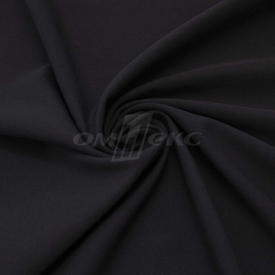 Ткань костюмная "Меган", 78%P 18%R 4%S, 205 г/м2 ш.150 см, цв-черный (Black) - купить в Бердске. Цена 392.32 руб.