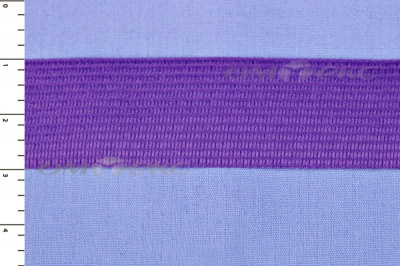 Окантовочная тесьма №0225, шир. 22 мм (в упак. 100 м), цвет фиолет - купить в Бердске. Цена: 271.60 руб.