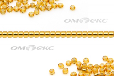 Бисер (SL) 11/0 ( упак.100 гр) цв.22 - золото - купить в Бердске. Цена: 53.34 руб.