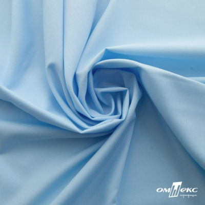Ткань сорочечная Илер 100%полиэстр, 120 г/м2 ш.150 см, цв.голубой - купить в Бердске. Цена 290.24 руб.