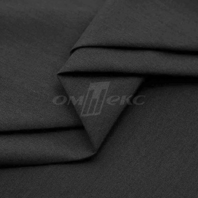 Сорочечная ткань "Ассет", 120 гр/м2, шир.150см, цвет чёрный - купить в Бердске. Цена 251.41 руб.