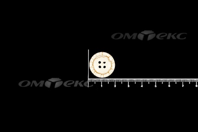 Пуговица деревянная круглая №33 (18мм) - купить в Бердске. Цена: 2.55 руб.