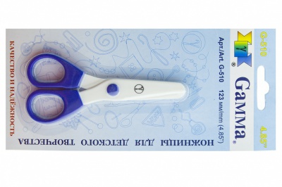 Ножницы G-510 детские 123 мм - купить в Бердске. Цена: 137.45 руб.