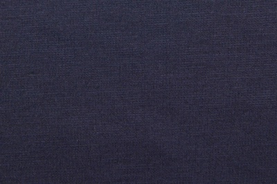 Трикотаж "Grange" DARK NAVY 4-4# (2,38м/кг), 280 гр/м2, шир.150 см, цвет т.синий - купить в Бердске. Цена 861.22 руб.