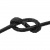 Шнур вощенный (25+/-1ярд) черный  - купить в Бердске. Цена: 104.42 руб.