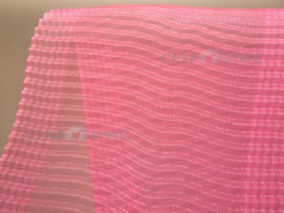 Лента капроновая "Гофре", шир. 110 мм/уп. 50 м, цвет розовый - купить в Бердске. Цена: 35.60 руб.