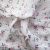 Ткань Муслин принт, 100% хлопок, 125 гр/м2, шир. 140 см, #2308 цв. 6 белый с цветком - купить в Бердске. Цена 413.11 руб.