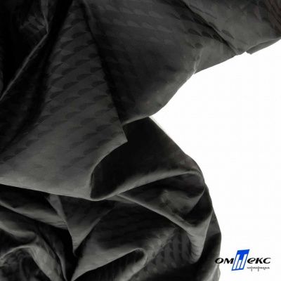 Ткань подкладочная Жаккард PV2416932, 93г/м2, 145 см,черный - купить в Бердске. Цена 241.46 руб.