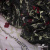 Сетка с вышивкой "Мадрид" 135 г/м2, 100% нейлон, ширина 130 см, Цвет 4/Черный - купить в Бердске. Цена 980 руб.