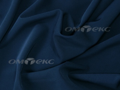 Ткань костюмная 25296 11299, 221 гр/м2, шир.150см, цвет т.синий - купить в Бердске. Цена 