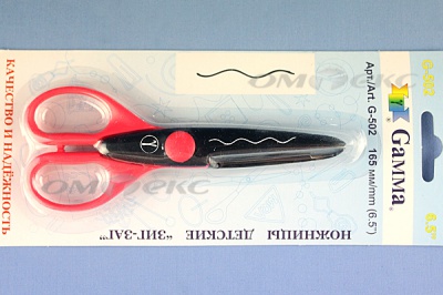 Ножницы G-502 детские 165 мм - купить в Бердске. Цена: 292.21 руб.