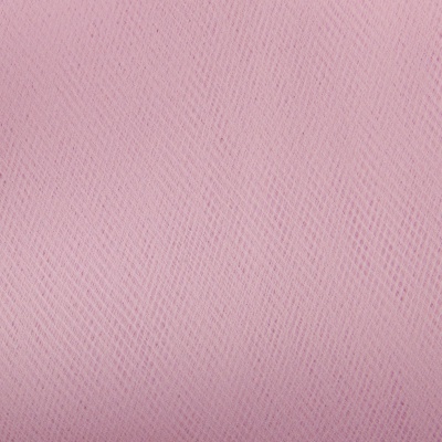 Фатин матовый 16-12, 12 гр/м2, шир.300см, цвет нежно-розовый - купить в Бердске. Цена 96.31 руб.