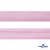 Косая бейка атласная "Омтекс" 15 мм х 132 м, цв. 044 розовый - купить в Бердске. Цена: 225.81 руб.
