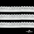 Резинка бельевая ажурная #123-11, шир.11 мм, цв.белый - купить в Бердске. Цена: 7.23 руб.