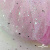 Сетка Фатин Глитер Спейс, 12 (+/-5) гр/м2, шир.150 см, 16-12/розовый - купить в Бердске. Цена 202.08 руб.