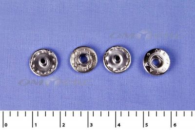 Кнопки металл Ф-12,5 (1440 +/-20 шт) "альфа" никель с рисунком - купить в Бердске. Цена: 2 853.69 руб.